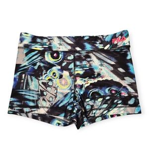 FILA Multicolor Athletic Running Shorts sz M